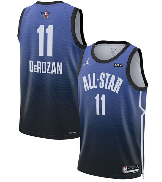 DeMar DeRozan NBA All-Star blue Game jersey
