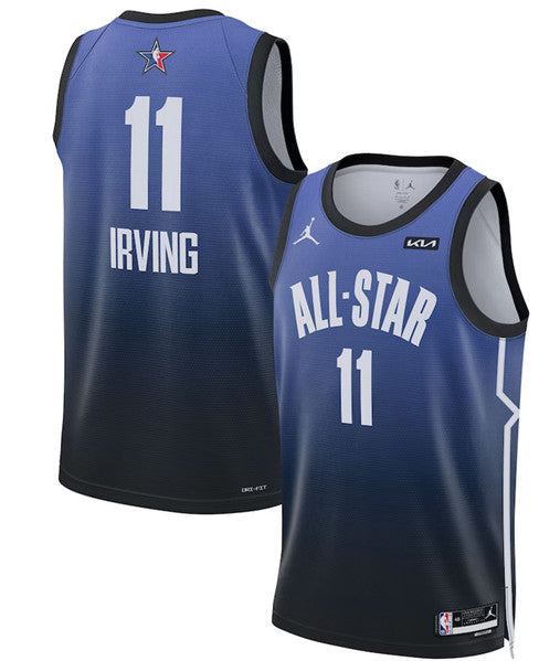 Kyrie Irving NBA All-Star blue Game jersey