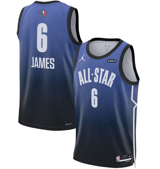 LeBron James NBA All-Star blue Game jersey