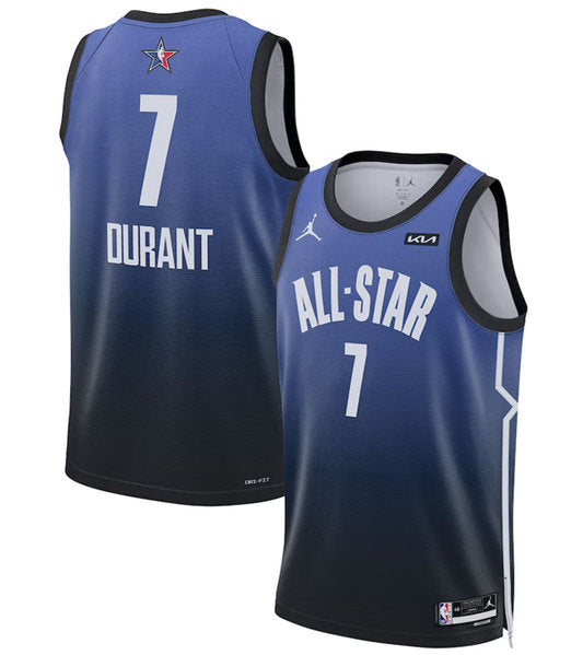 Kevin Durant NBA All-Star blue Game jersey