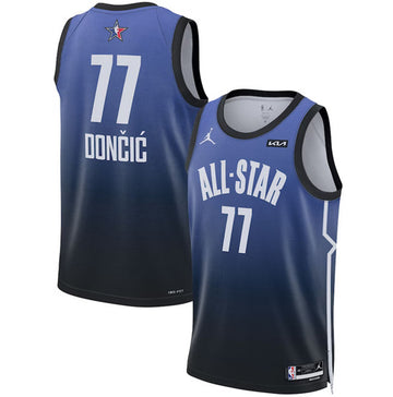 Luka Doncic NBA All-Star blue Game jersey