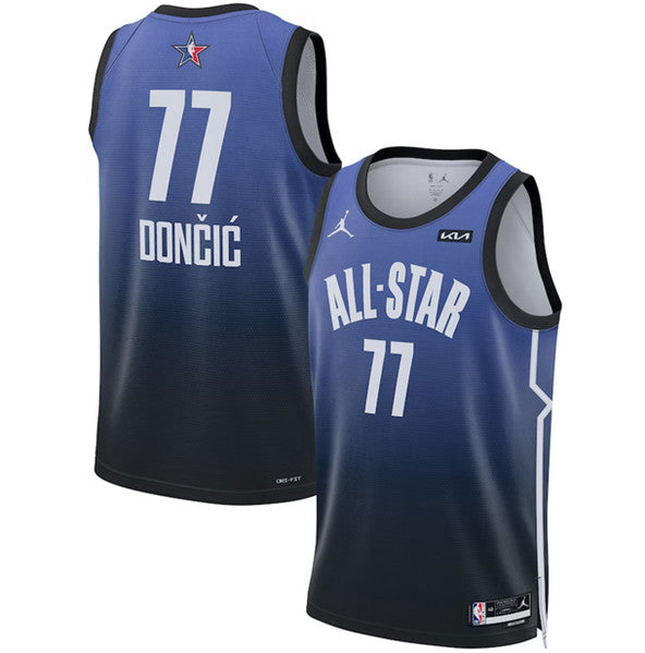 Luka Doncic NBA All-Star blue Game jersey