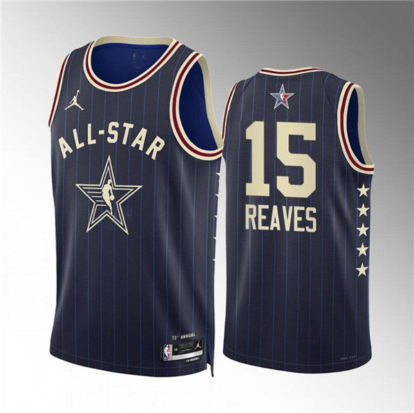 Austin Reaves NBA All-Star navy jersey