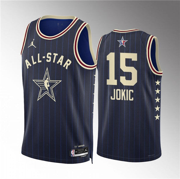 Nikola Jokic NBA All-Star navy jersey