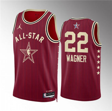 Franz Wagner NBA All-Star crimson jersey