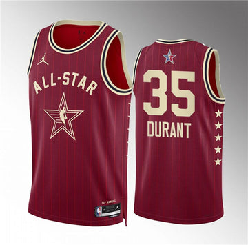 Kevin Durant NBA All-Star crimson jersey