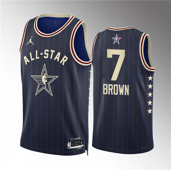 Jaylen Brown NBA All-Star navy jersey