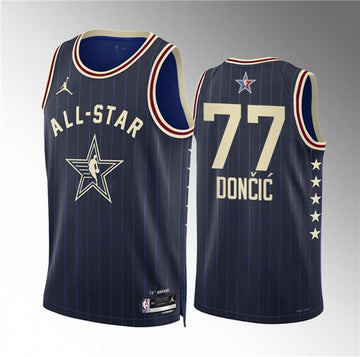 Luka Doni NBA All-Star navy jersey