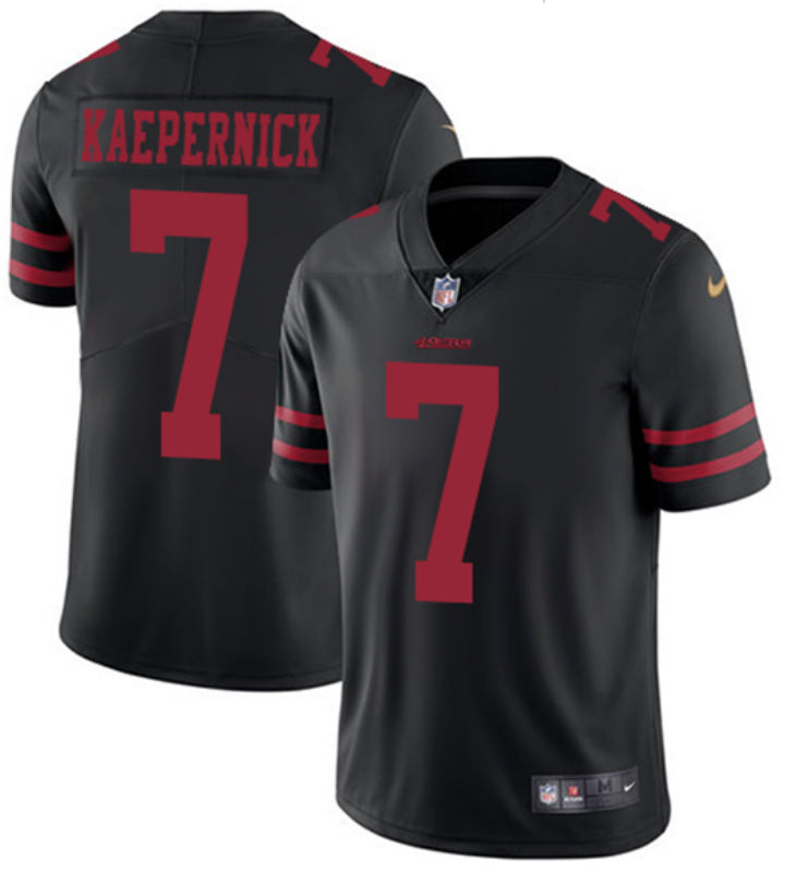49ers #7 Colin Kaepernick Navy Jersey