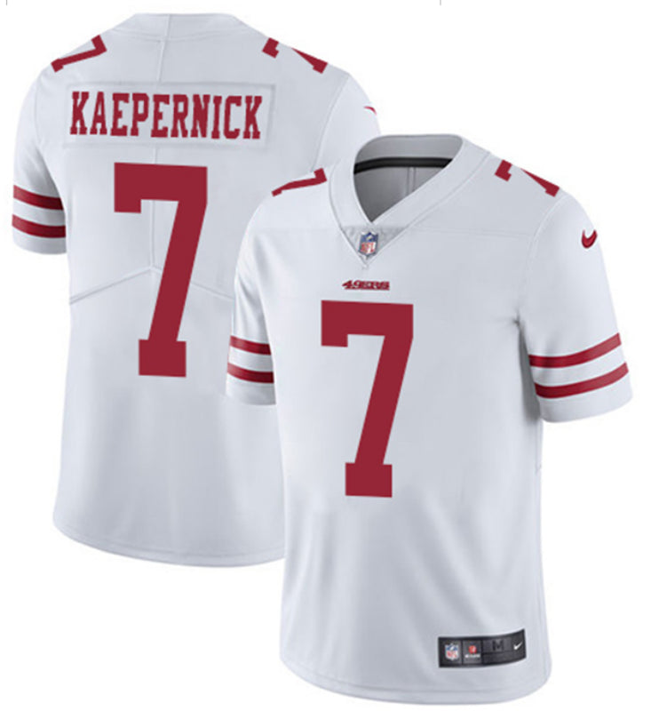 49ers #7 Colin Kaepernick White Jersey