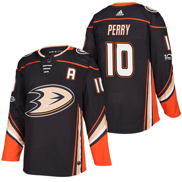 Corey Perry Anaheim Ducks black jersey