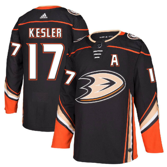 Ryan Kesler Anaheim Ducks black jersey