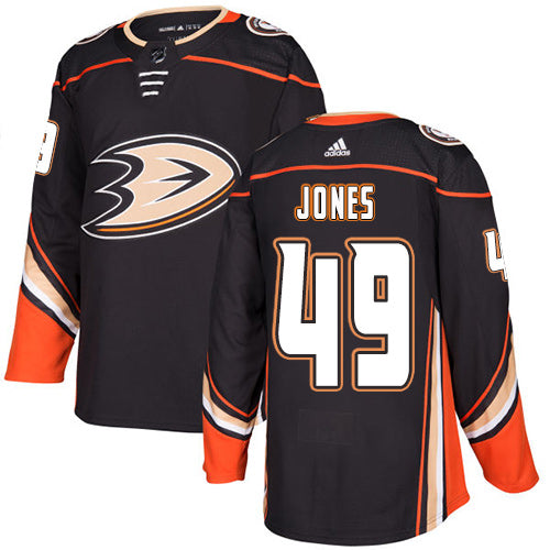 Max Jones Anaheim Ducks black jersey