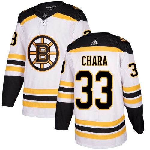 Zdeno Chara Boston Bruins white jersey