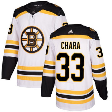Zdeno Chara Boston Bruins white jersey
