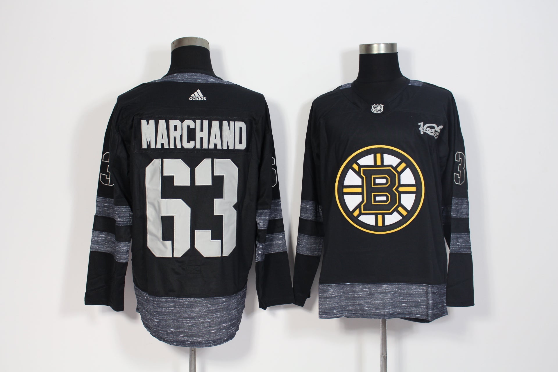 Brad Marchand Boston Bruins black jersey