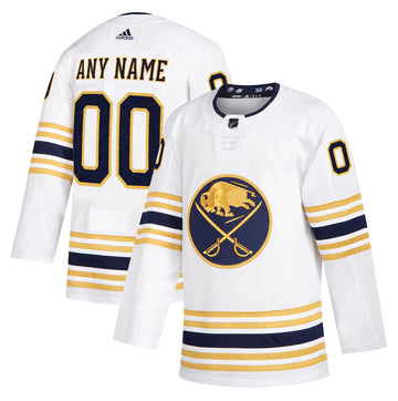 Custom Buffalo Sabres white jersey