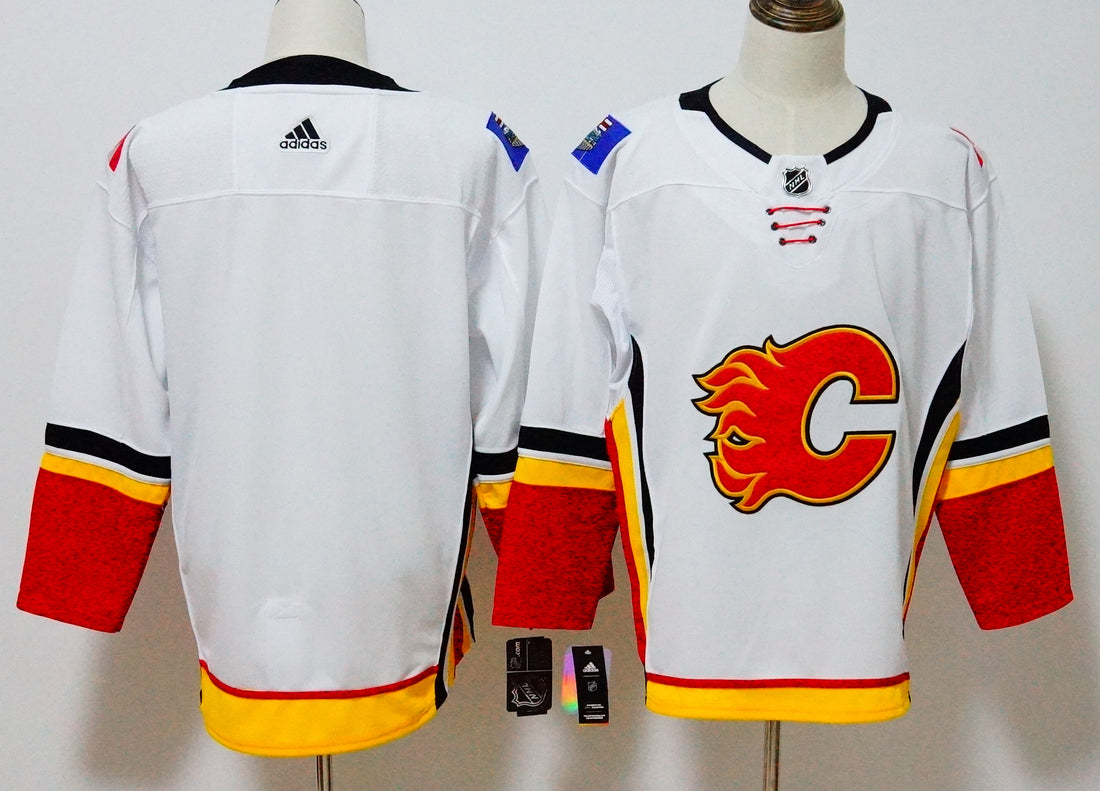 Calgary Flames white jersey