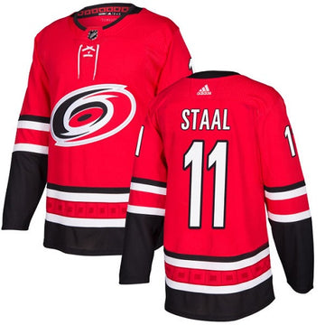 Jordan Staal Carolina Hurricanes red jersey