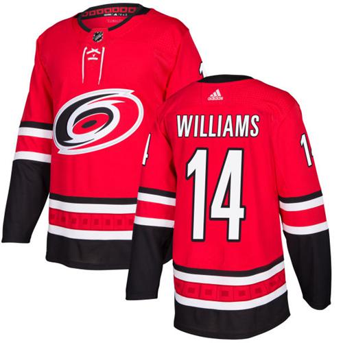 Justin Williams Carolina Hurricanes red jersey
