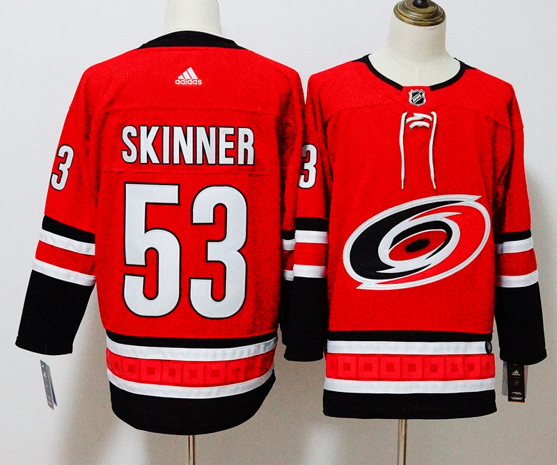 Jeff Skinner Carolina Hurricanes red jersey