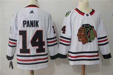 Richard Panik Chicago Blackhawks white jersey