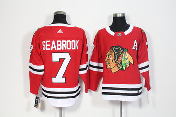 Brent Seabrook Chicago Blackhawks red jersey