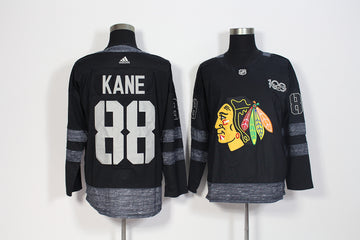 Patrick Kane Chicago Blackhawks black jersey