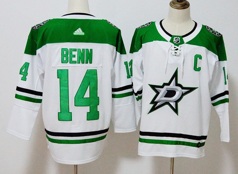Jamie Benn Dallas Stars white jersey
