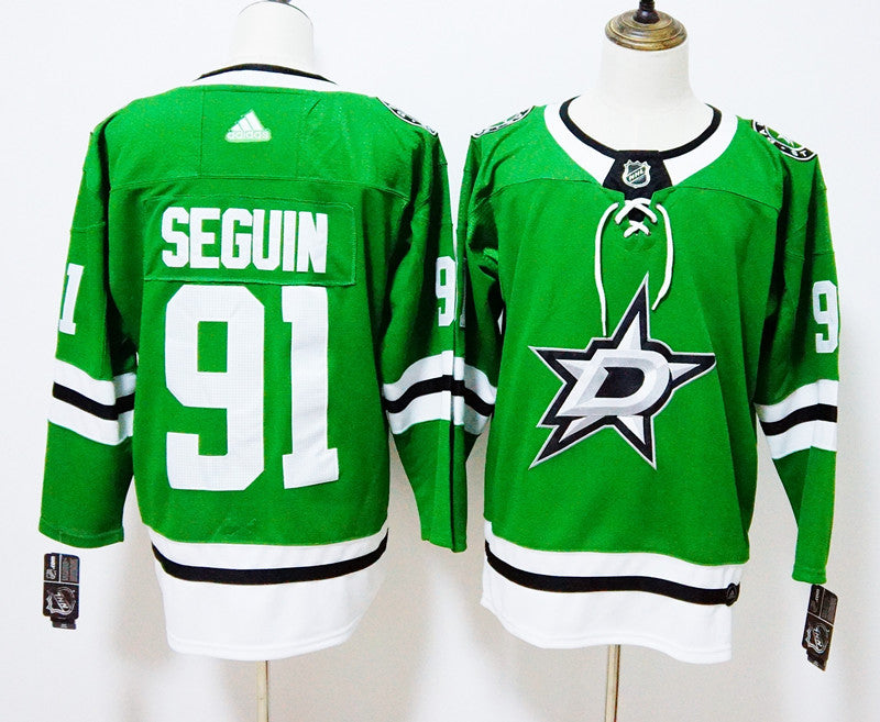 Tyler Seguin Dallas Stars green jersey