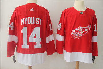 Gustav Nyquist Detroit Red Wings red jersey