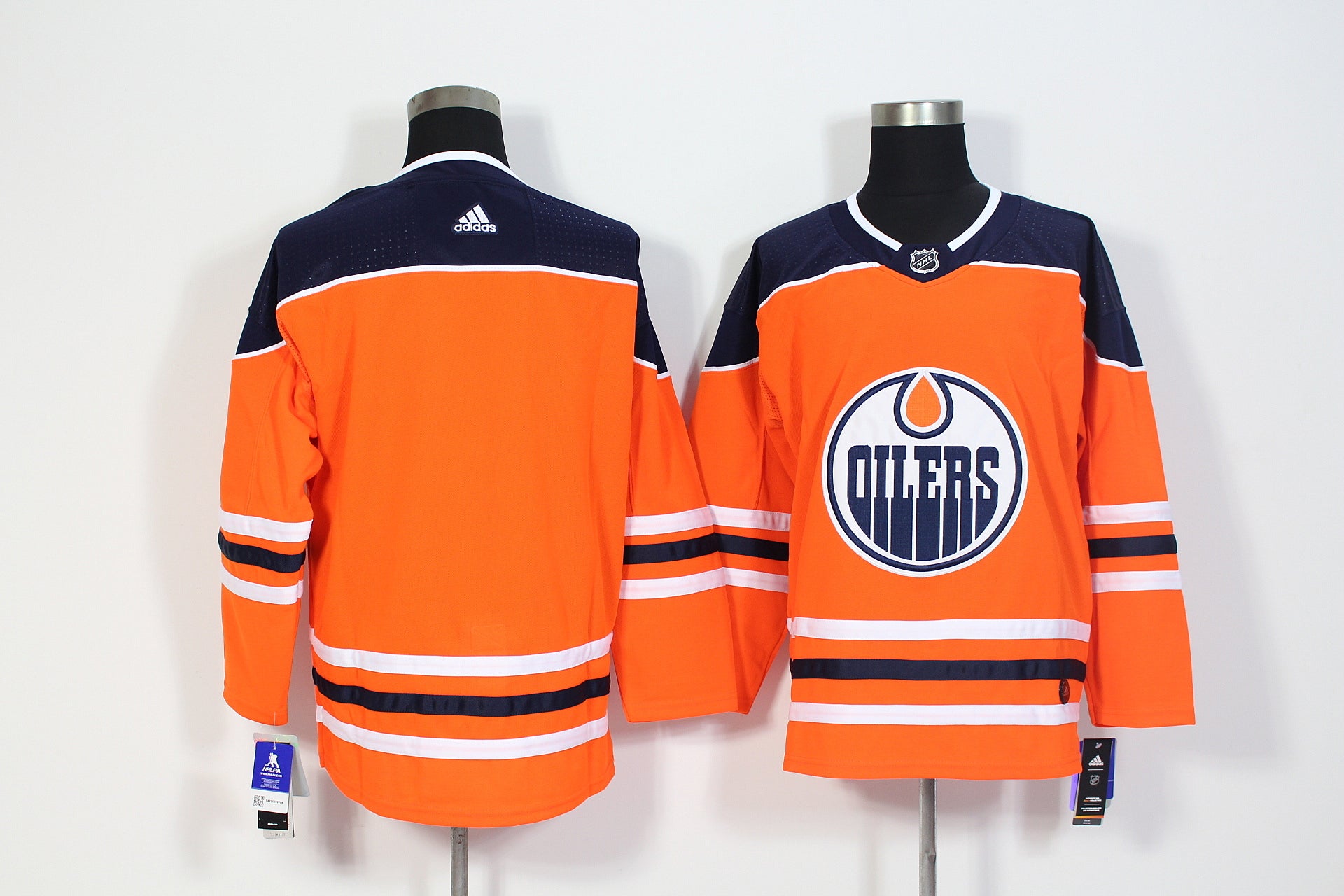 Edmonton Oilers orange jersey