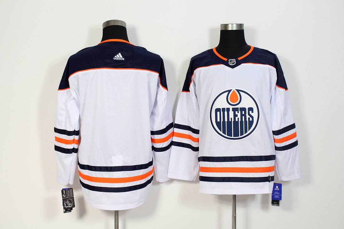Edmonton Oilers white jersey