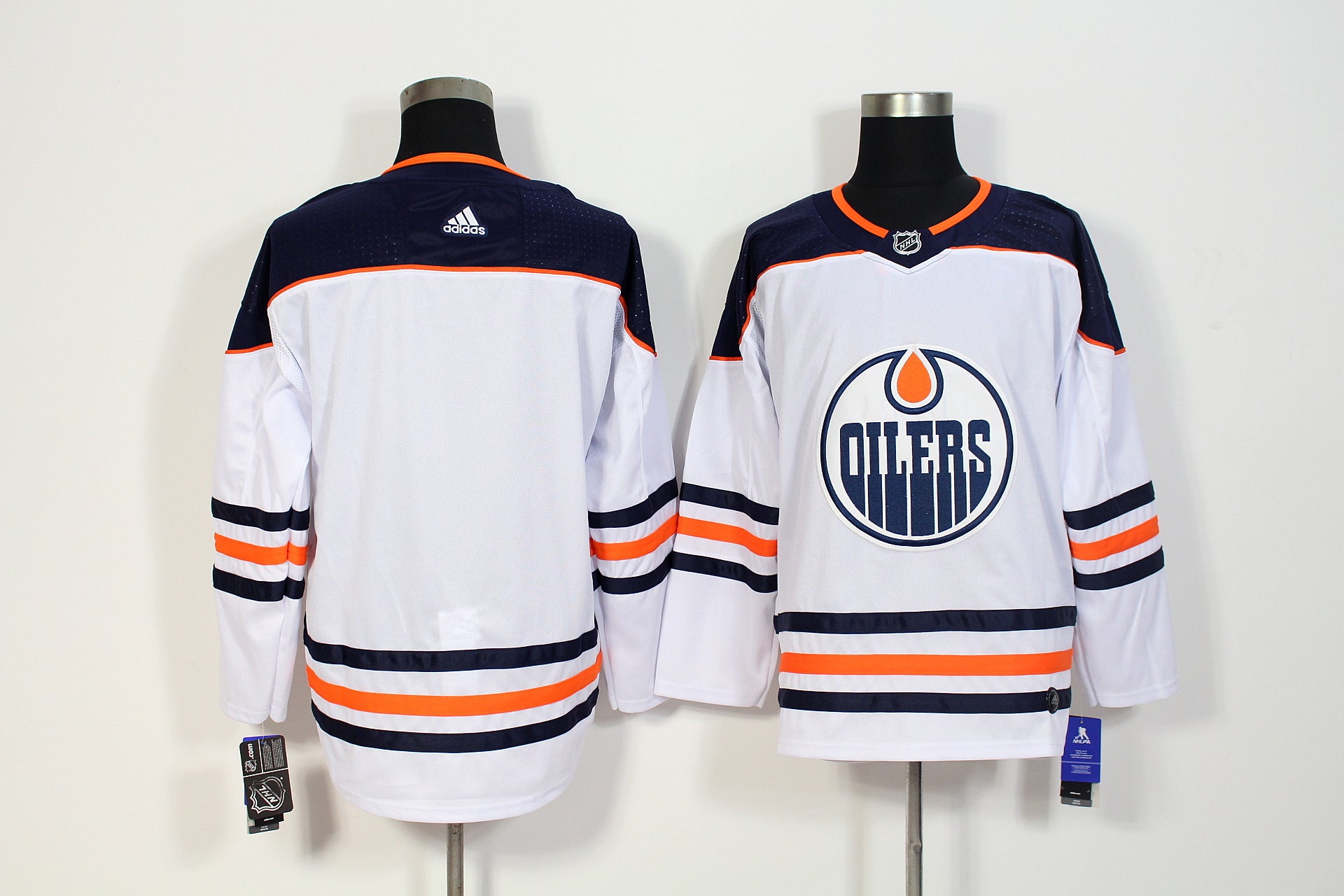 Edmonton Oilers white jersey