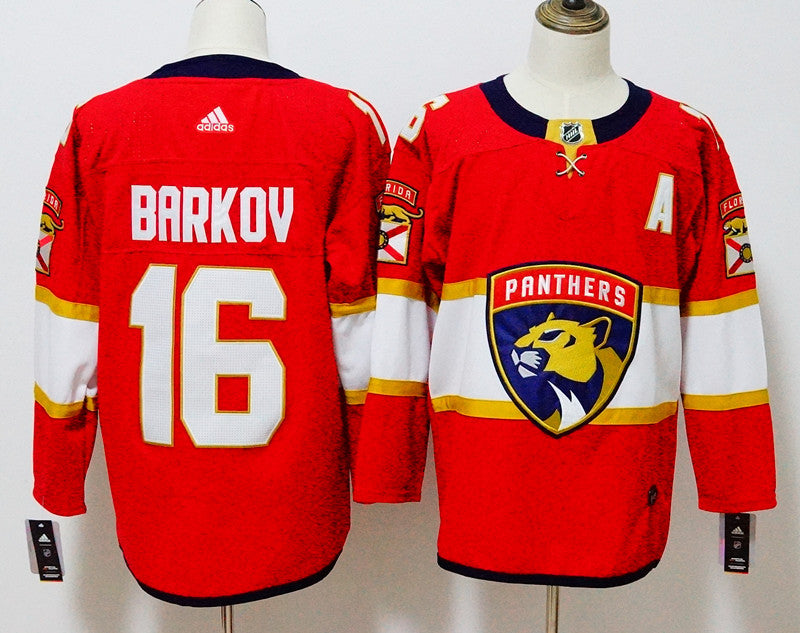 Aleksander Barkov Florida Panthers red jersey