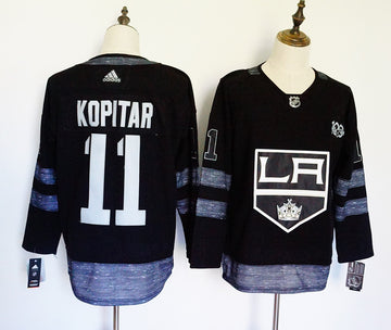 Anze Kopitar Los Angeles Kings black jersey