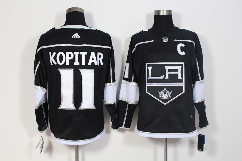 Anze Kopitar Los Angeles Kings black jersey