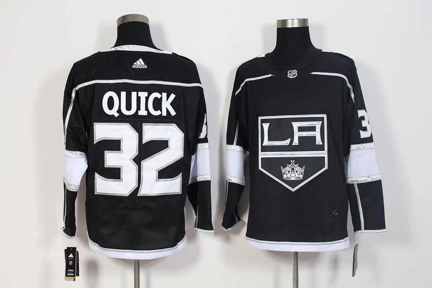 Jonathan Quick Los Angeles Kings black jersey