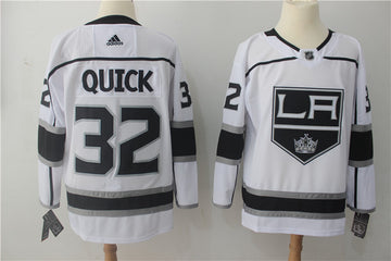 Jonathan Quick Los Angeles Kings white jersey