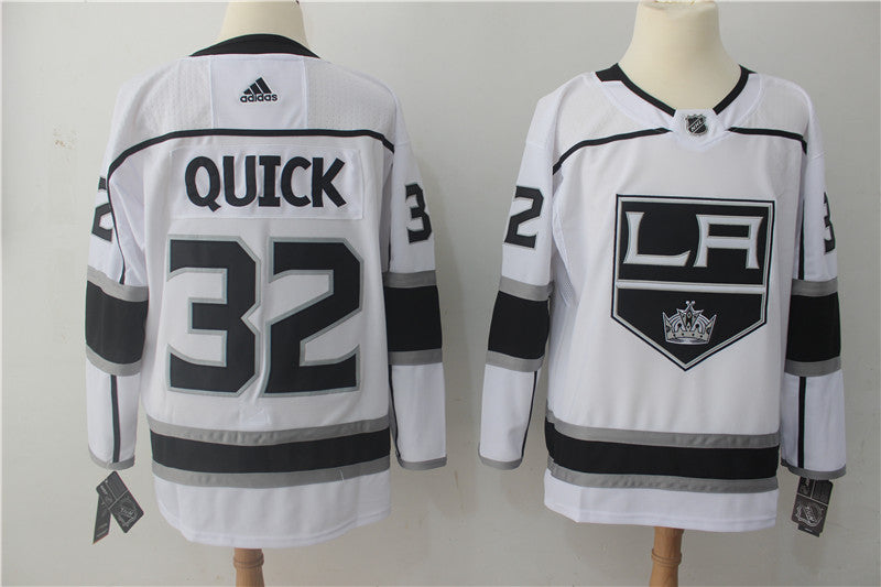 Jonathan Quick Los Angeles Kings white jersey