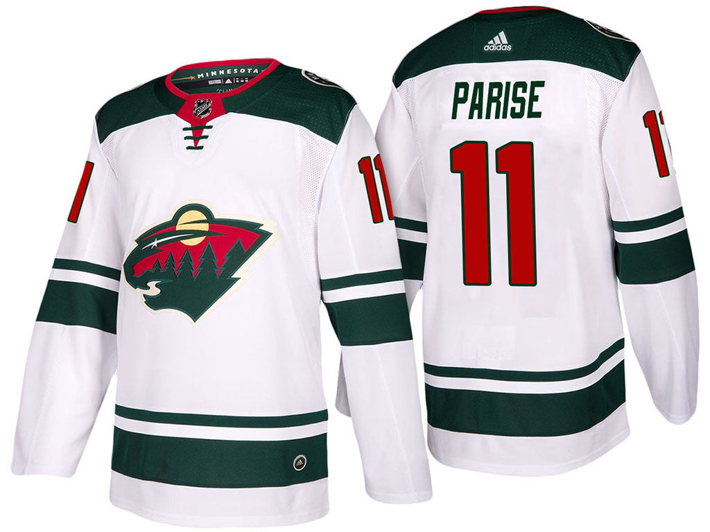 Zach Parise Minnesota Wild white jersey