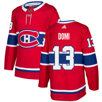 Max Domi Montreal Canadiens red jersey