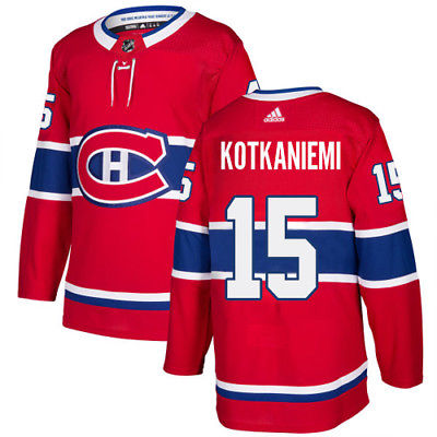 Jesperi Kotkaniemi Montreal Canadiens red jersey