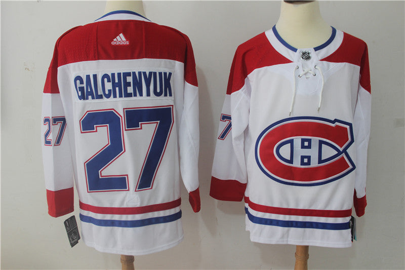 Alex Galchenyuk Montreal Canadiens white jersey