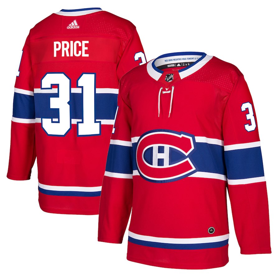 Carey Price Montreal Canadiens red jersey