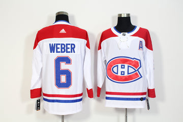 Shea Weber Montreal Canadiens white jersey