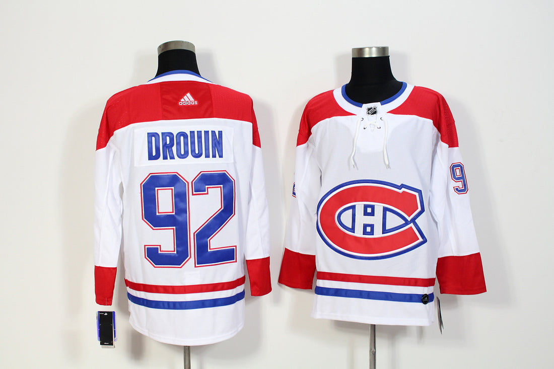 Jonathan Drouin Montreal Canadiens white jersey