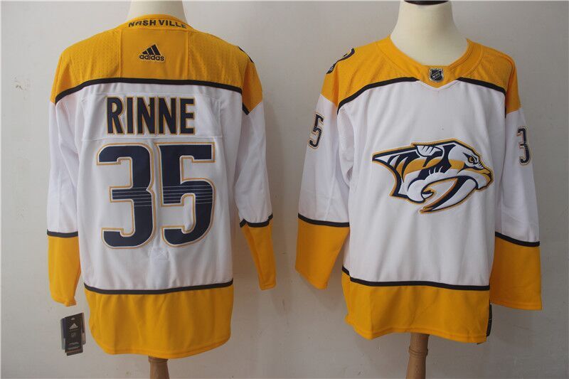 Pekka Rinne Nashville Predators white jersey
