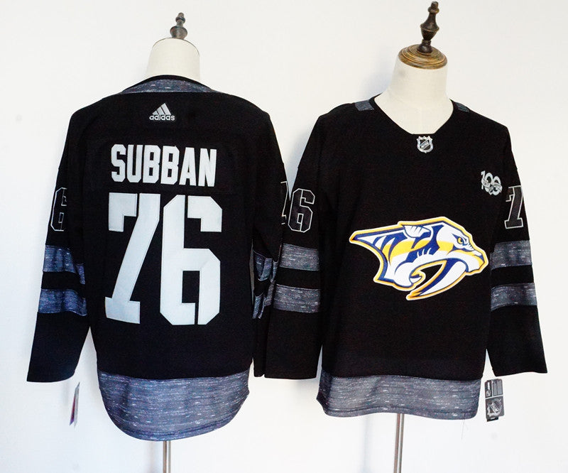 PK Subban Nashville Predators black jersey