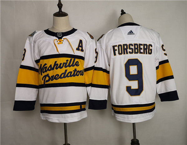 Filip Forsberg Nashville Predators white jersey